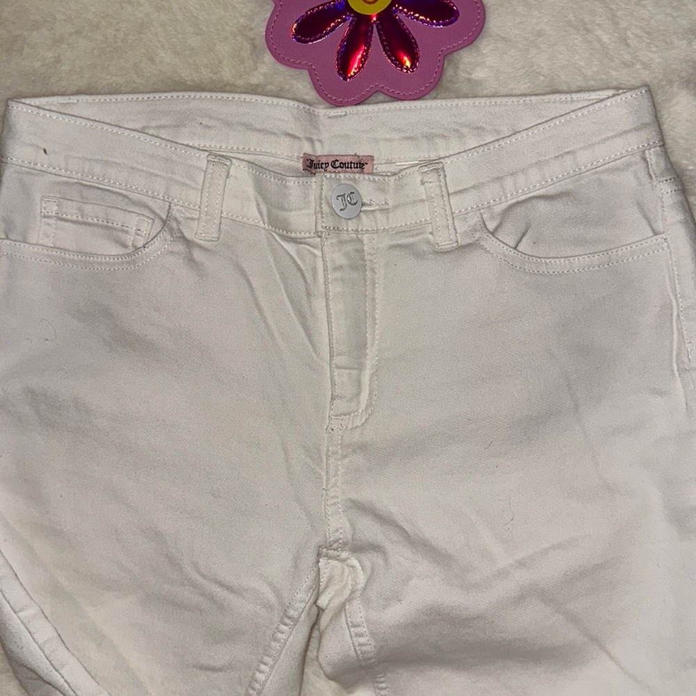 Juicy Couture Size 4-27/28 Women's White Jeans